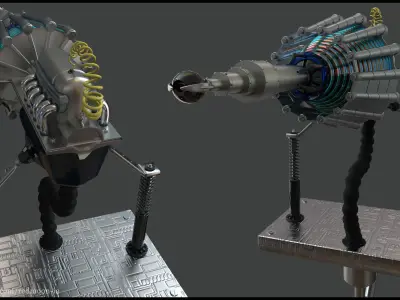 Space Weapon 3D model