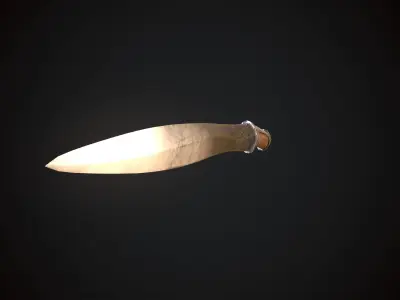 Crysknife Dune Low-poly 3D model