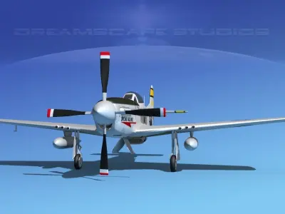 P-51D Mustang Dream Machine 3D model