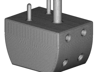 Electrical Plug Socket 3D print model
