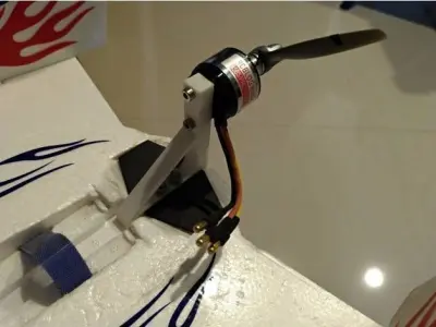 Skyfun Jet Motor Mount 3D print model