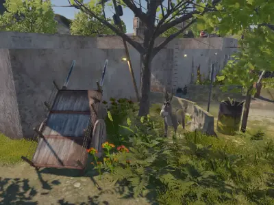 Military Army Outpost Unity URP 3D model
