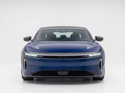 Lucid Air Sapphire Luxury EV Low-poly 3D model
