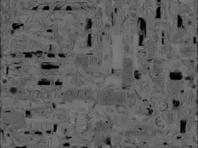 Haunted Jack O Lantern Sniper Rifle 3D Model Low-poly 3D model