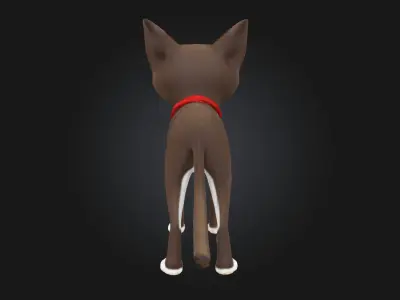 Playful Kitty  Whiskers Wiggles and Wonder 3D model