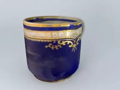 TITANIC1st Class Tea Cup Relic Free 3D model