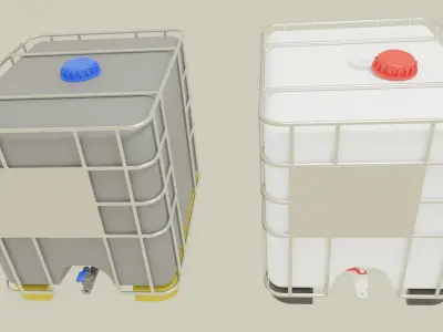 reservoir  1000l 3D model