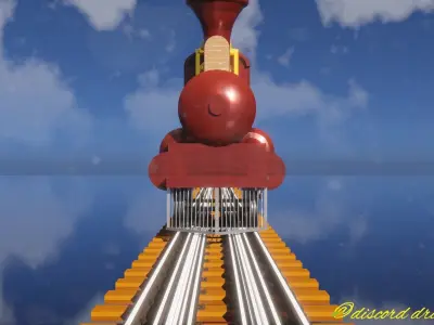choo choo Charlie 3D model