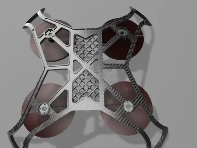 DRONE CHASSIS 3D model