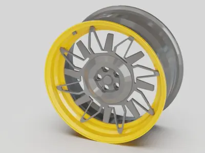 rims bean wheel 2 series 3D model