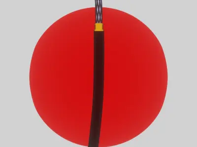 Japanese Katana  3D model