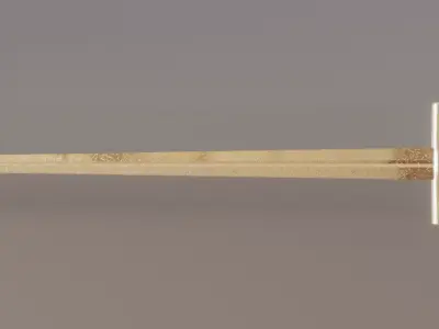Late 13th Century Longsword Free low-poly 3D model