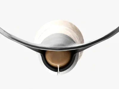 Shovel gardening 09 3D model