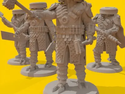 Ogre Squad 3D print model