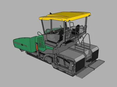 Finisseur Vogele SUPER 1600-3i - Vogele SUPER 1600-3i finisher 3D model
