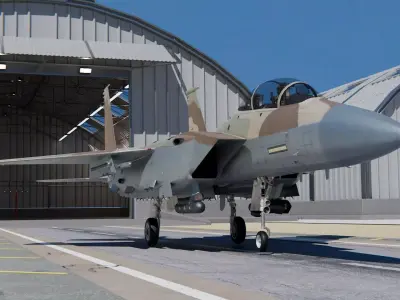 McDonnell Douglas F-15E Strike Eagle 3D model