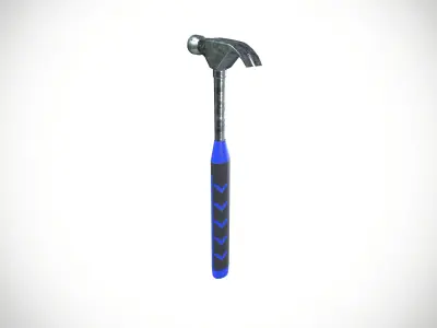 Metal Hammer Low-poly 3D model