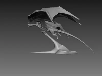 Decimated untested print Dragon 3D model 3D print model