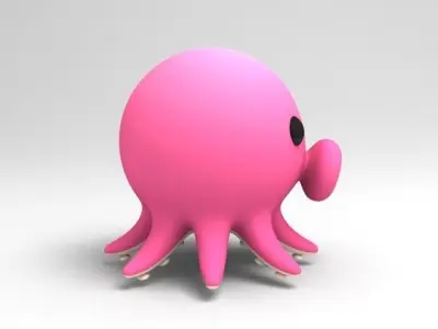 Octopus model 3D model