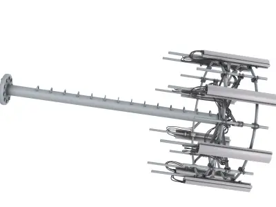 Cell Phone Tower 3D model