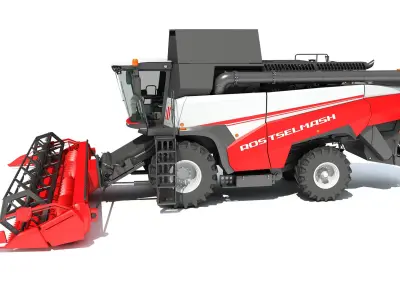 Combine Harvester 3D model purchase