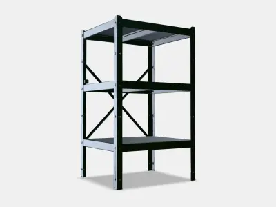 BROR Shelving unit Low-poly 3D model