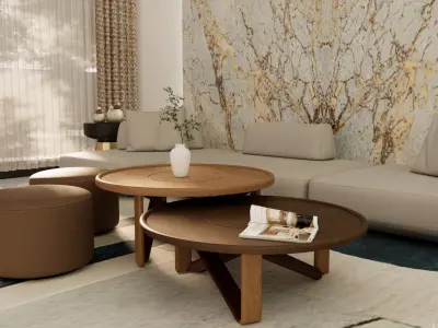 Millio Coffee Table Free 3D model