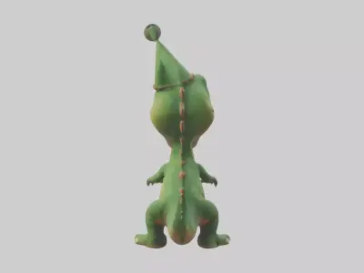 Cartoon Dinosaur 1 Low-poly 3D model