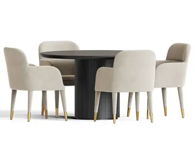 Dining Set 104 3D model