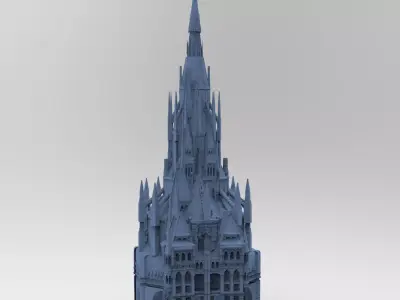 Arch Wizard Rulers Tower 3  3D model