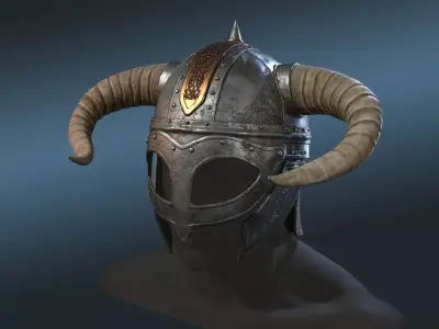 Viking Helm 3D model