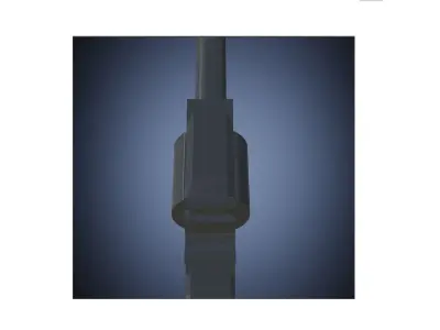 low-poly revolver Free low-poly 3D model purchase