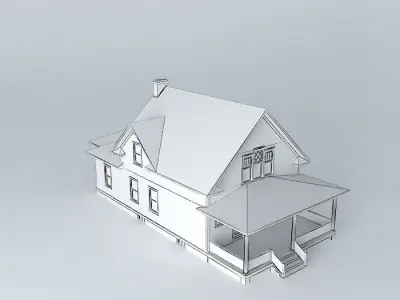 Farm House Free 3D model purchase
