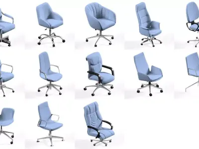 11 office chair pack collection 