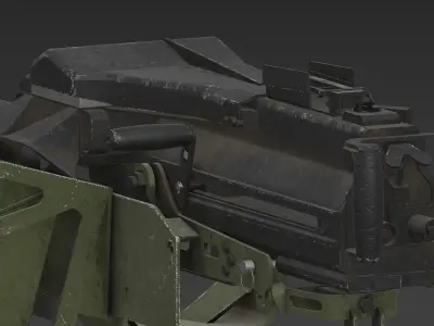 MK 19 Low-poly 3D model