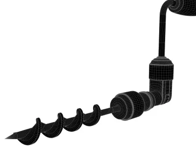 Vintage Hand Drill   3D model