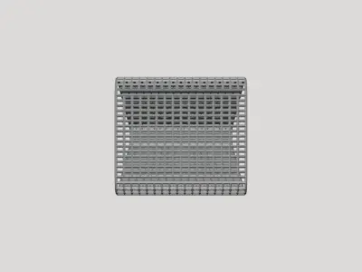 Basic Wire Display Stand - Geometry Only No Textures  3D model