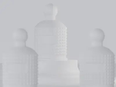 Perfume  3D model 3D model