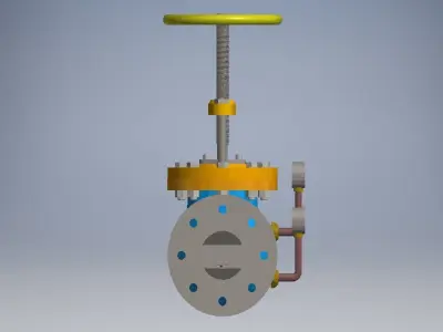 STEAM STOP VALVE 3D model