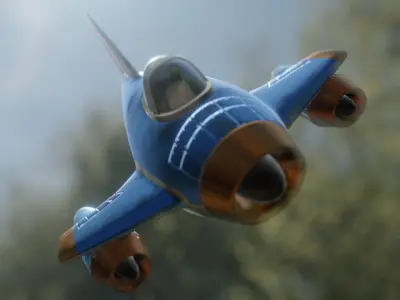 Avion 3D model purchase