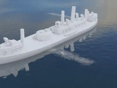 Brazilian Monitor Bahia 3D print model