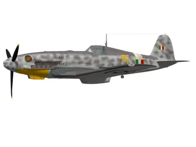 Fiat G55 Centauro Serie1 3D model purchase