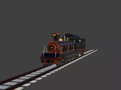 Train 3D model 5