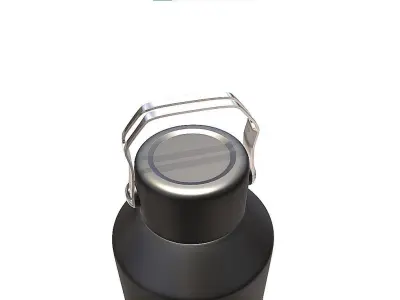 Stainless Steel Water Bottle 3D model purchase