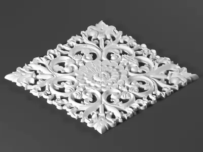 free ornamental classic decoration 3d model kitbash vol 42 Free 3D model