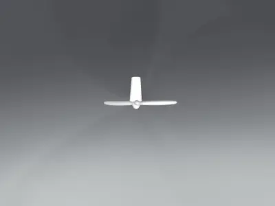 Wind turbine 3D model