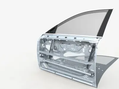  Car Door Structure 01 3D model
