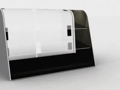 glass case 3D model