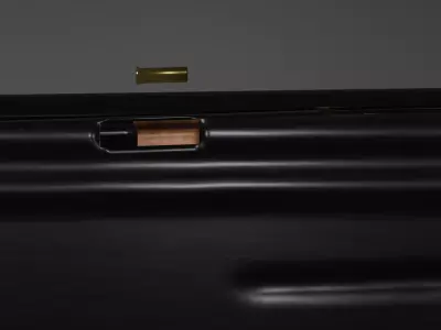 low poly ak47 gun 3d model Low-poly 3D model