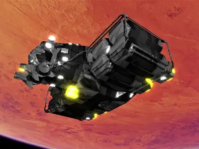 Kings - Cargo Ship - Updated Low-poly 3D model